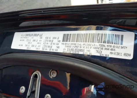 2014 Ram 2500 Big Horn из США, поврежденный, VIN 3C6UR5DL5EG208586